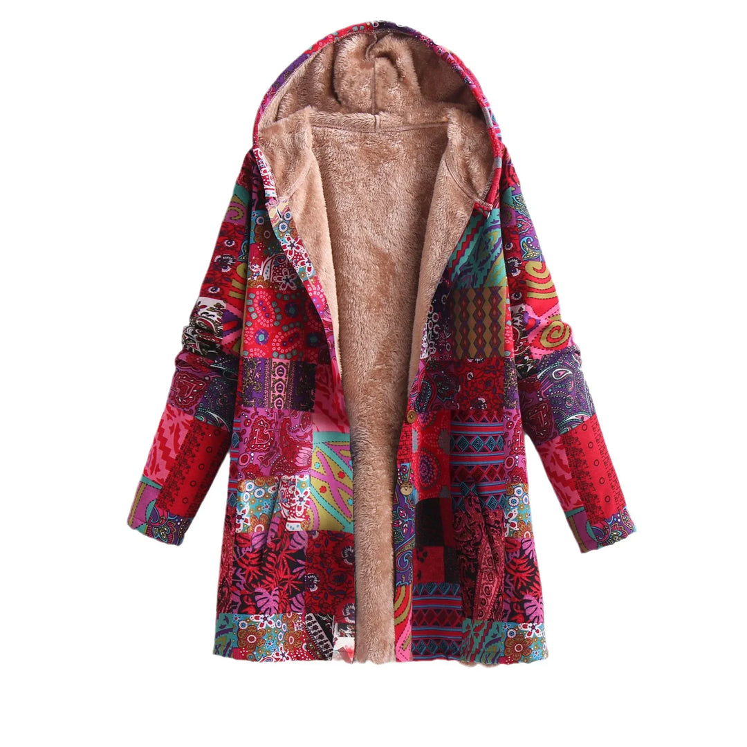 Rhea | Fleece-Lined Hooded Jacket