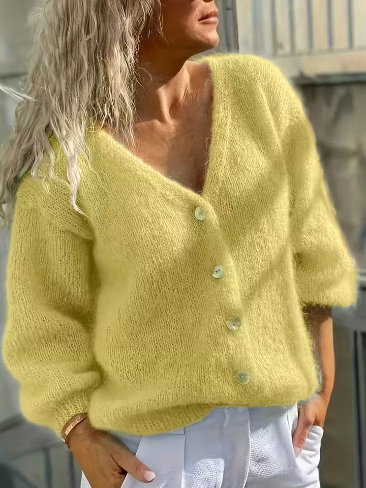 Women's Long Sleeve Knitted Sweater