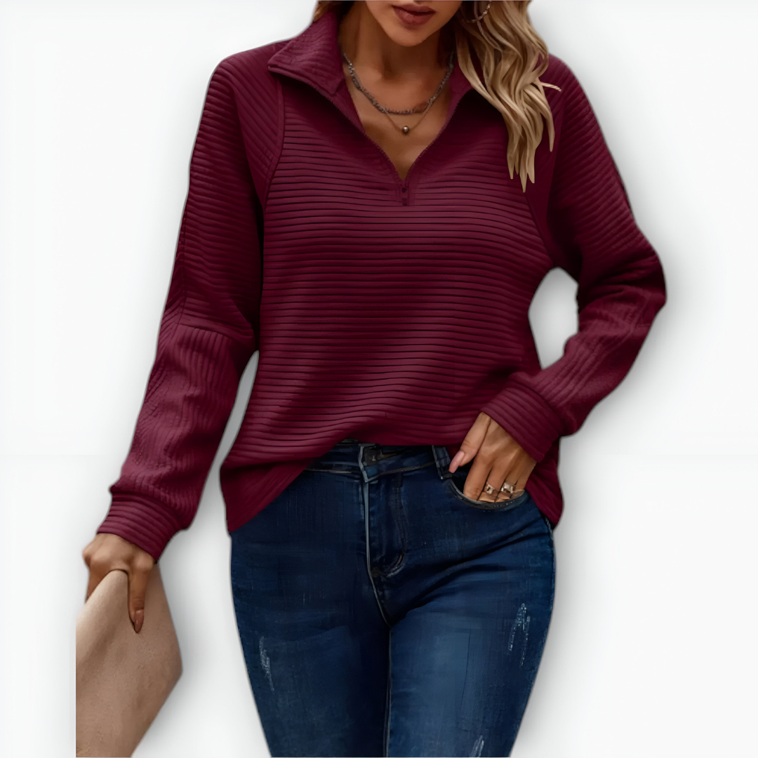 Women's Half Zip Sweater