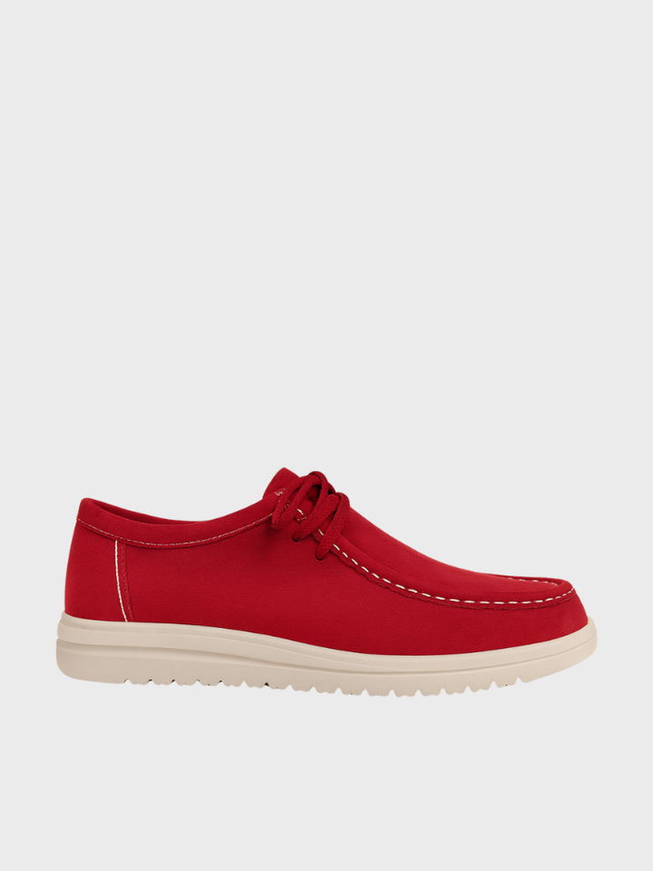 Women’s Vintage Lace-Up Moccasin Shoes