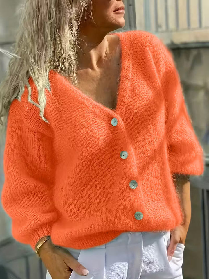 Women's Long Sleeve Knitted Sweater