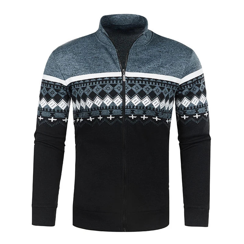 Luke | Zip-Up Vintage Cardigan