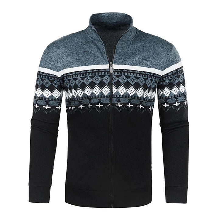 Luke | Zip-Up Vintage Cardigan