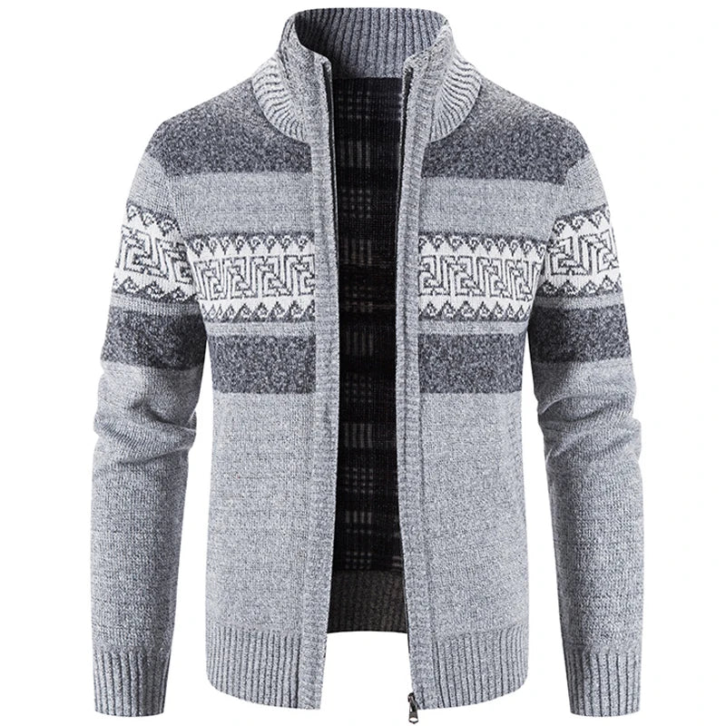 Gabriel | Zip-Up Vintage Cardigan