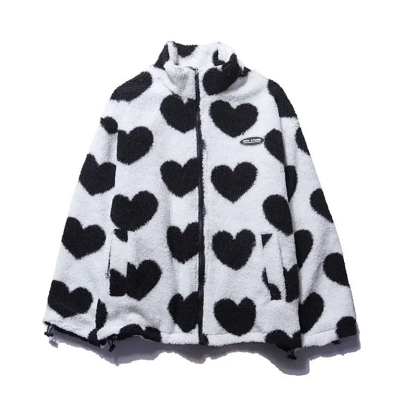 Women's Reversible Heart Jacket