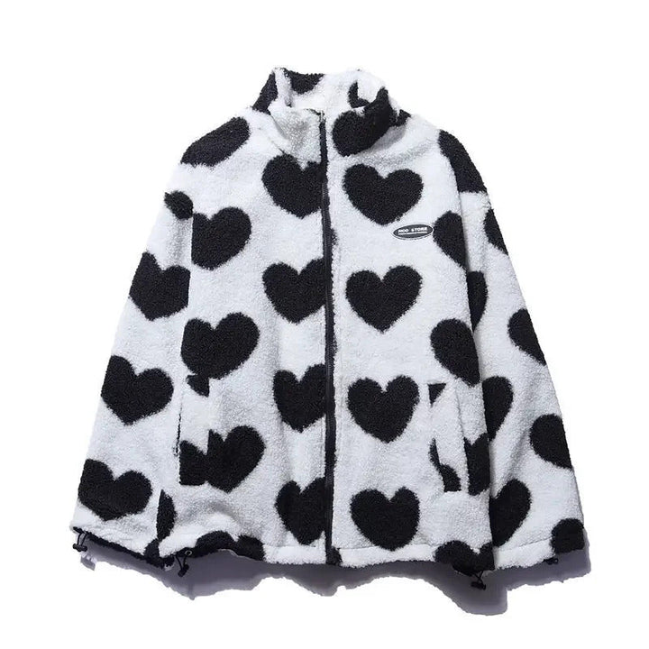Women's Reversible Heart Jacket