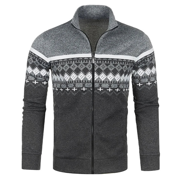 Luke | Zip-Up Vintage Cardigan