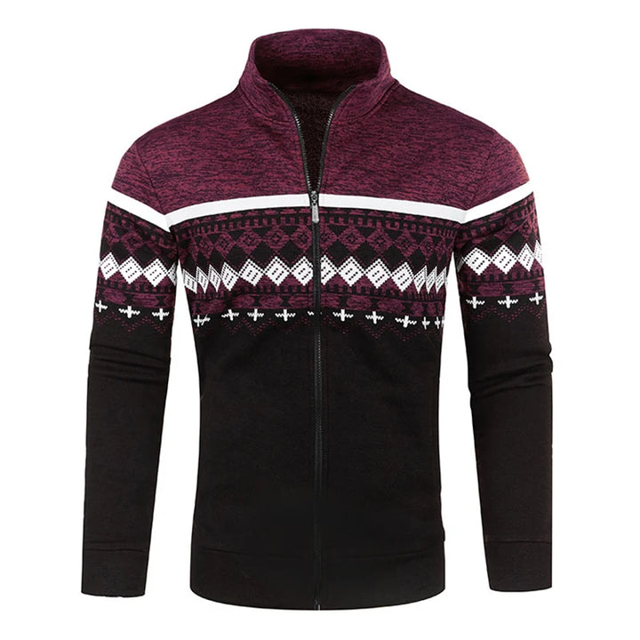 Luke | Zip-Up Vintage Cardigan