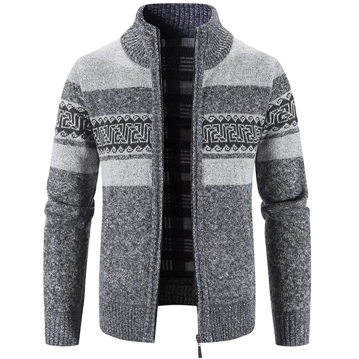 Gabriel | Zip-Up Vintage Cardigan
