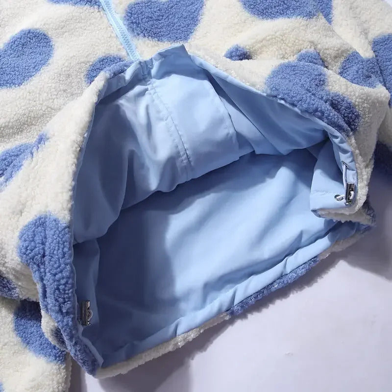 Women's Reversible Heart Jacket