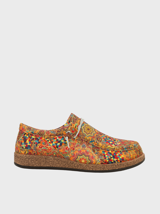 Women’s Vintage Colorful Paisley Sneakers