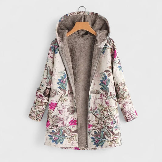 Laila | Fleece-Lined Hooded Jacket