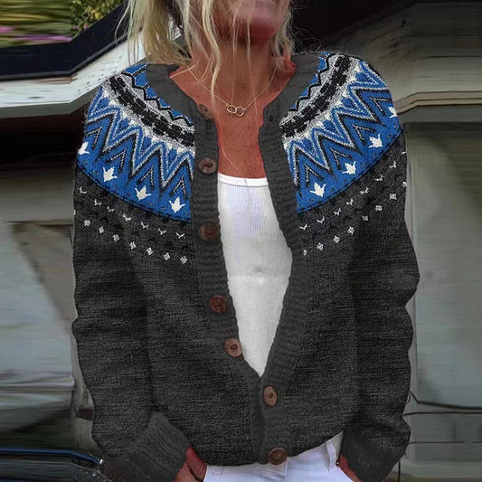 Clarissa | Vintage Icelandic Wool Cardigan