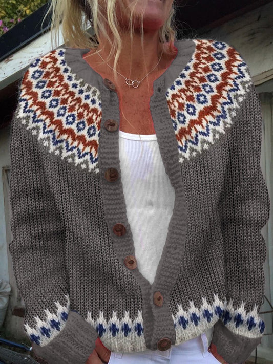 Barbara | Vintage Icelandic Wool Cardigan