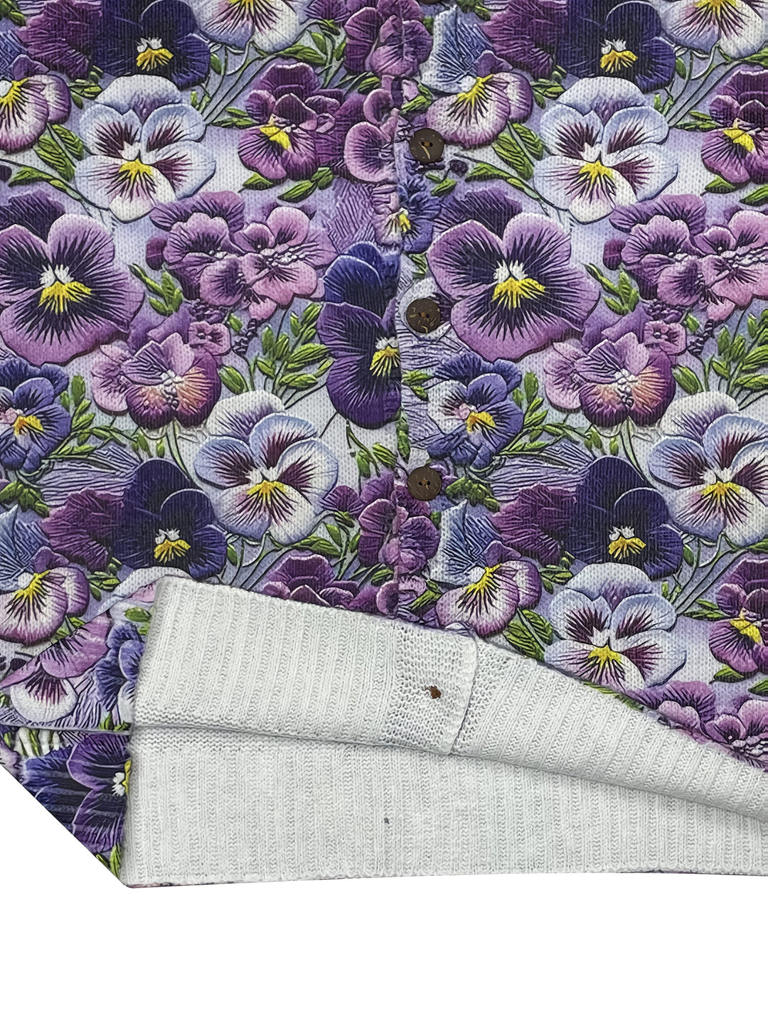 Rylee | 3D Floral Print Cardigan