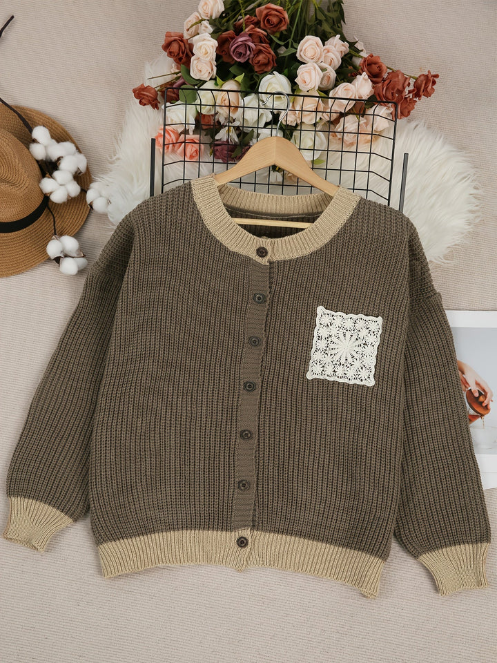Maricel | Knitted Pocket Cardigan