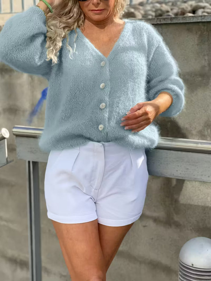 Women's Long Sleeve Knitted Sweater