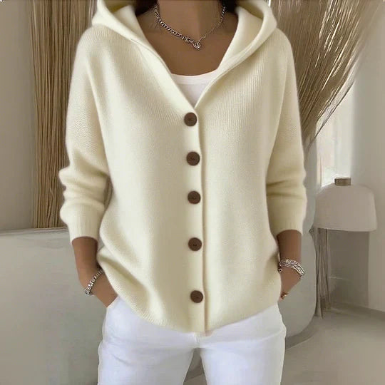 Trendy Hooded Cardigan