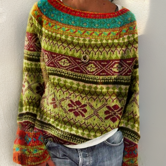Elsie | Vintage Icelandic Wool Sweater